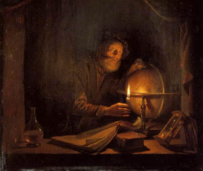 Der Astronom bei Kerzenlicht(1654), Braunschweig, Herzog Anton Ulrich Museum