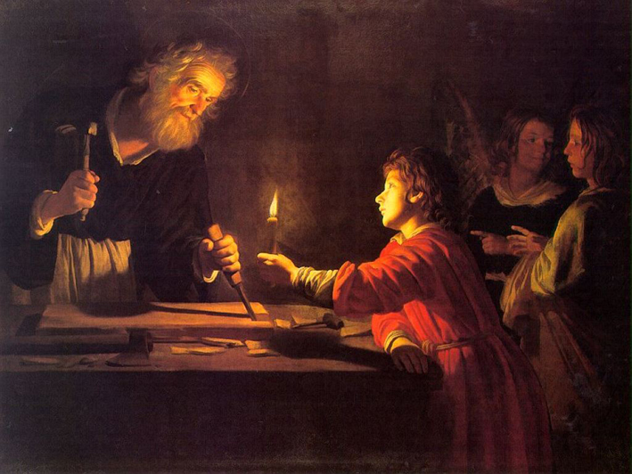 Die Kindheit Jesu (1650), St. Petersburg, Erimitage