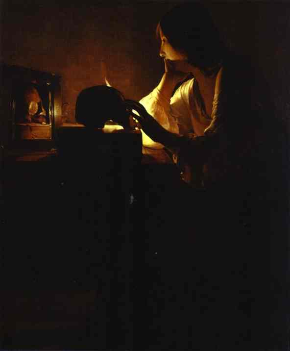 Bende Magdalena, auch: Magdalena vor dem Spiegel oder Magadalene Fabius (spte 1630er Jahre), Washington, The National Gallery of Art