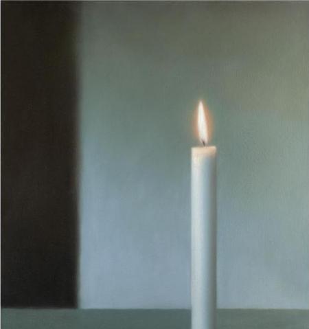 Gerhard Richter, Kerze (1983), Privatsammlung
