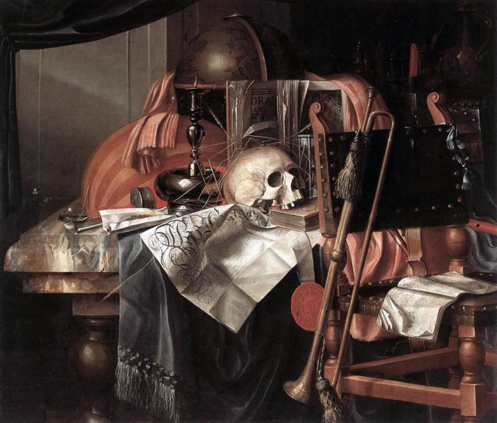 Franciscus Gysbrechts, Vanitas (2.Hlfte 17. Jhr.), Anvers, Koninklijk Museum voor Schone Kunsten