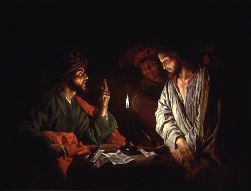 Christus vor Kaiphas (frhe 1630er), Chapel Hill/ North Carolina, Ackland Art Museum